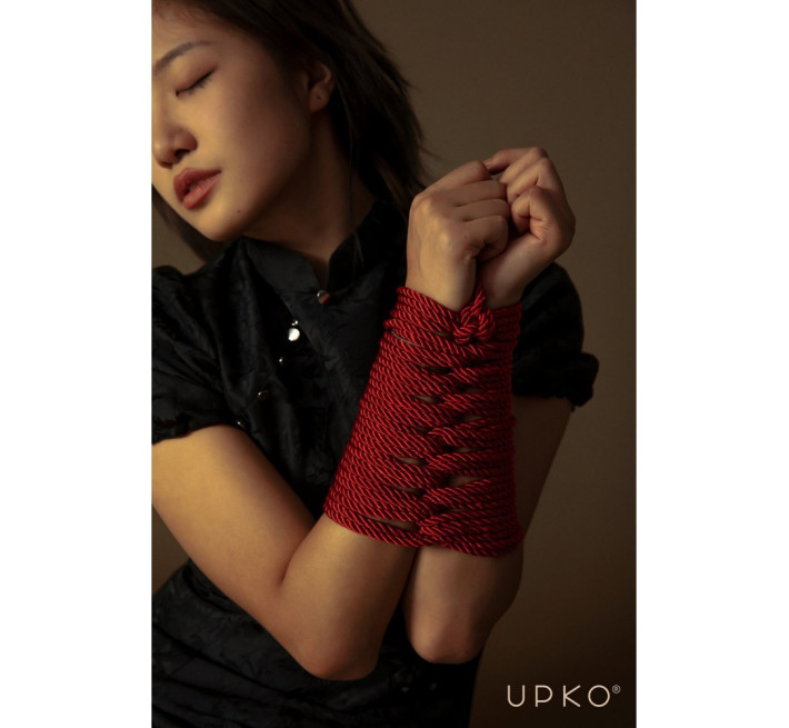 Мотузка для бондажу UPKO Restraint Bondage vope 10м Червона