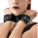 Ошейник с наручниками из натуральной кожи Art of Sex - Bondage Collar with Handcuffs