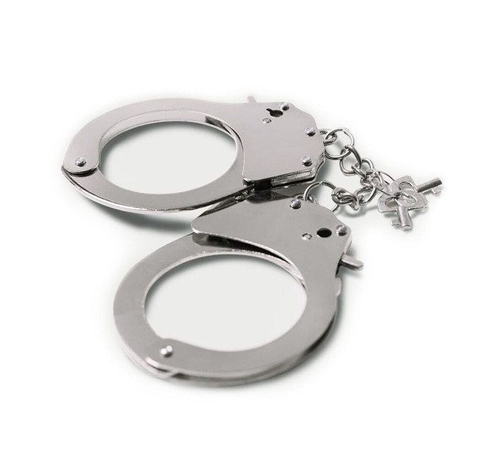 Наручники металеві Adrien Lastic Handcuffs Metallic