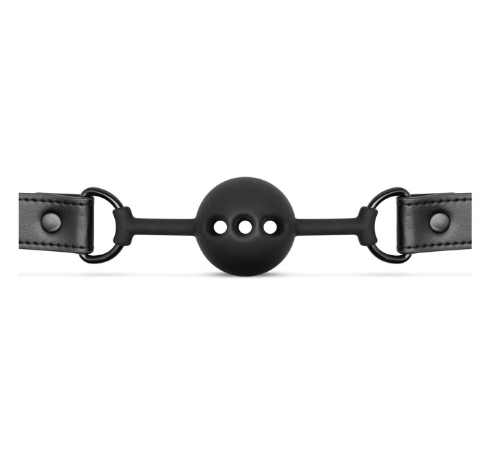 Повітропроникний кляп Bedroom Fantasies: Breathable Silicone Ball Gag, чорний