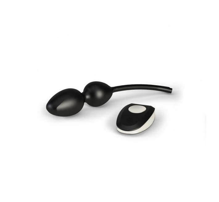 Вагінальні кульки для міостимуляції Mystim Jane Untamed Vibe з вібрацією та пультом ДУ