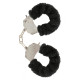 Наручники з хутром Toy Joy Furry fan cuffs Чорні