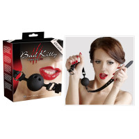 Кляп Bad Kitty 2491583 Silicone Gag Чорний Кляп Bad Kitty 2491583 Silicone Gag Чорний