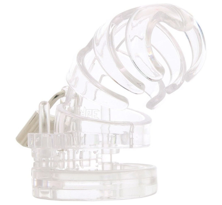 Пояс вірності ManCage №2 Transparent 3.5 Inch, прозорий