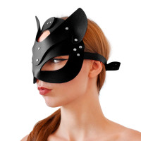 Маска Кішечки Art of Sex - Cat Mask Чорна Маска Кішечки Art of Sex - Cat Mask Чорна
