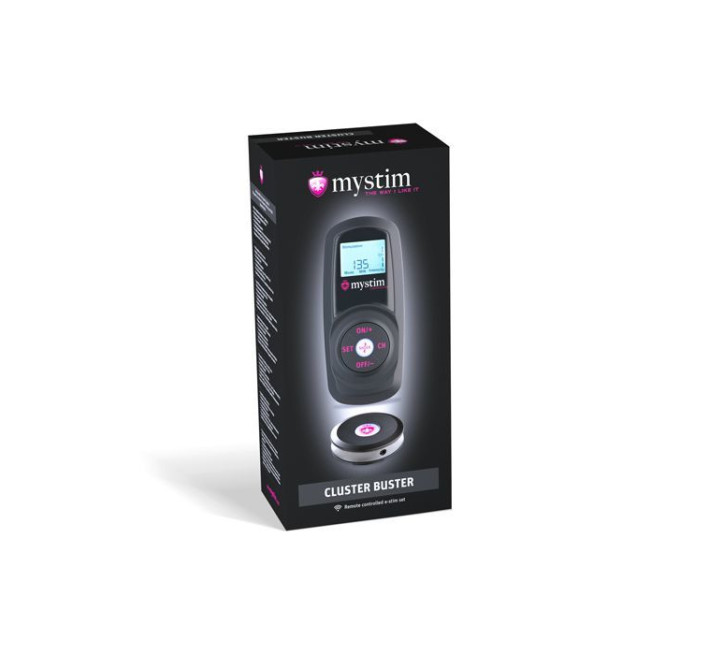 Електростимулятор Mystim Cluster Buster 8 каналів, 12+5 програм, бездротове керування