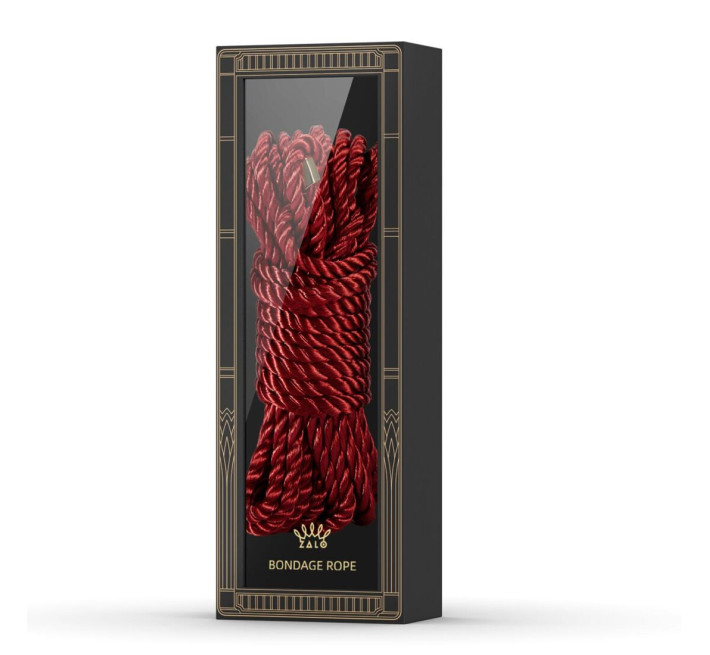 Розкішна мотузка для Шібарі Zalo Bondage Rope Red