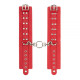 Наручники sLash Leather Rastraints Hand Cuffs, Red