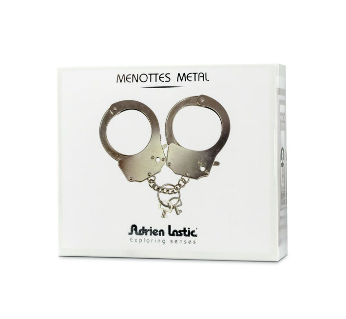 Наручники металеві Adrien Lastic Handcuffs Metallic