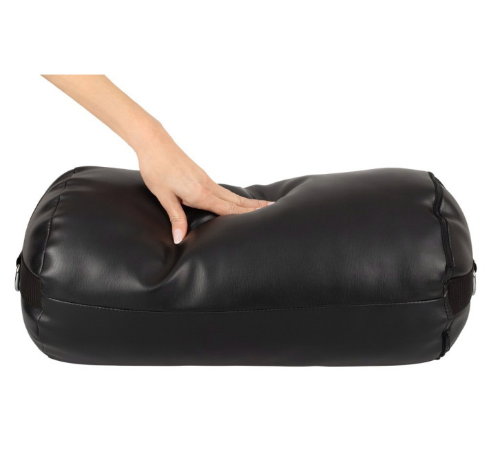 Набор фиксаторов для БДСМ с подушкой Bad Kitty 7 предметов, Черный