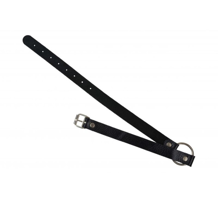 Кляп sLash Leather O-Ring Gag, Black