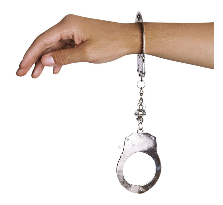 Наручники металеві Adrien Lastic Handcuffs Metallic
