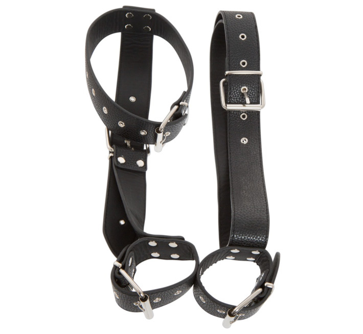 Система фіксації Bad Kitty Neck and Hand Restraints Чорна