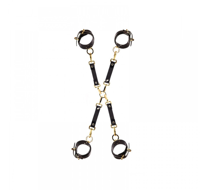 Хрестовина UPKO Bondage Boutique leather Hogtie, італійська шкіра