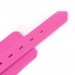 Силіконові наручники DS Fetish Silicone hand cuff pink