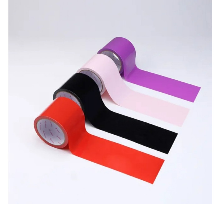 Лента бондажная статическая Lockink Sevanda, красная, 16 м