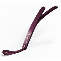Падл двошаровий Feral Feelings Leather Mini Paddle Burgundy, натуральна шкіра, burgundy Падл двошаровий Feral Feelings Leather Mini Paddle Burgundy, натуральна шкіра, burgundy