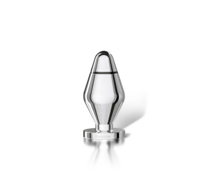 Металлическая анальная пробка Mystim John для электростимулятора
