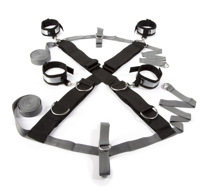 Хрестоподібна ремінна система для фіксації до ліжка Fifty Shades of Grey Замрі