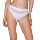 Трусики с прозрачной вставкой Passion PS006 PANTIES S, white