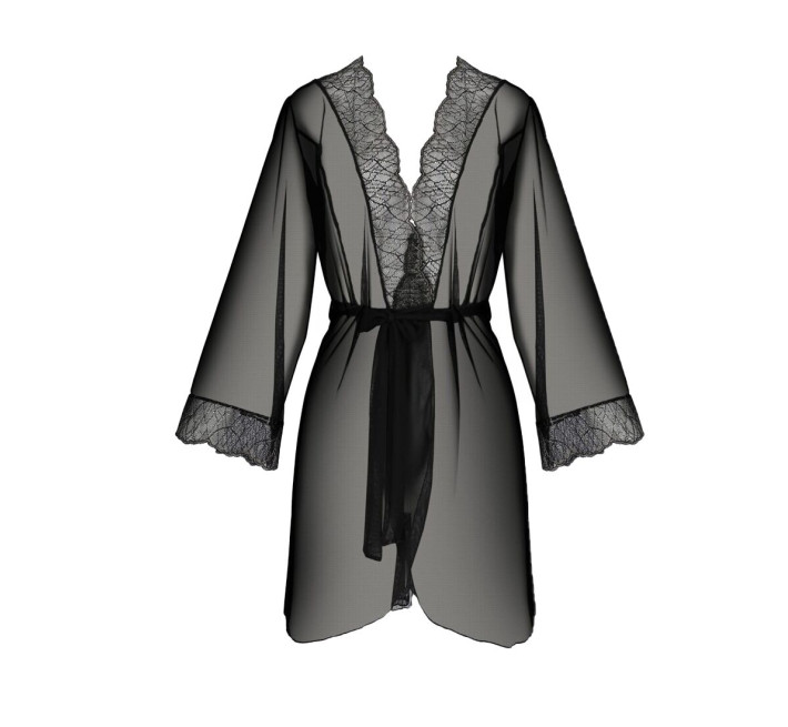 Пеньюар Passion Amberly PeignoirL black 4XL/5X