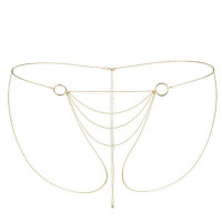 Ланцюжок трусики Bijoux Indiscrets Magnifique Bikini Chain Золотий Ланцюжок трусики Bijoux Indiscrets Magnifique Bikini Chain Золотий