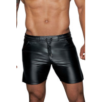 Мужские шорты с мокрым эффектом Noir Handmade H061 Powerwetlook shorts, 3XL
