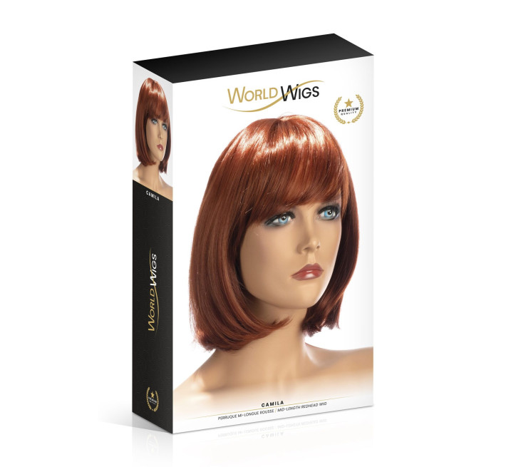 Парик World Wigs CAMILA MID-LENGTH REDHEAD