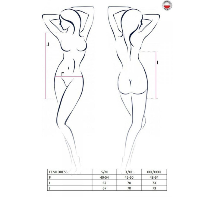 Плаття під латекс із глибоким декольте Passion FEMI DRESS Чорне XXL/XXXL