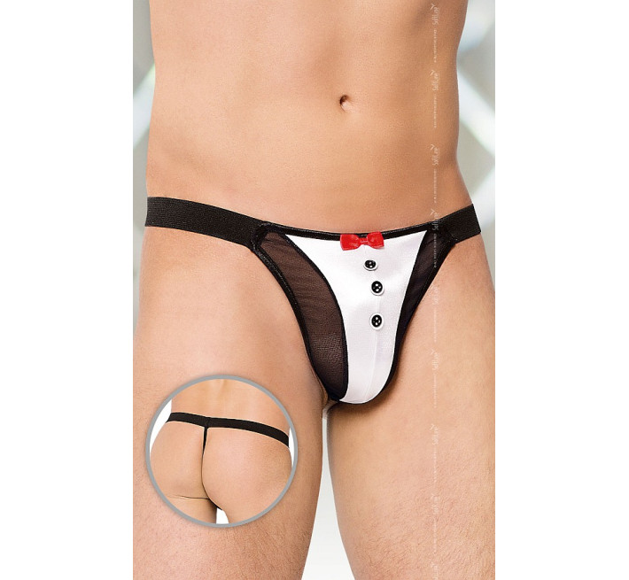 Мужские трусы SoftLine Thong 4433 Белые S/M/L
