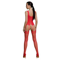 Бодістокінг Passion ECO BS007 red, з доступом