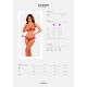 Obsessive Lacelove cupless 2-pcs set червоний XS/S