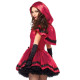 Эротический костюм Красной шапочки Leg Avenue Gothic Red Riding Hood XL, платье, накидка