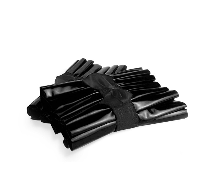 Плиссированные манжеты на руки Art of Sex - Eva, цвет черный