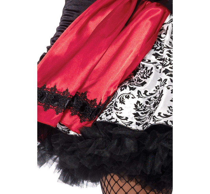 Эротический костюм Красной шапочки Leg Avenue Gothic Red Riding Hood XL, платье, накидка