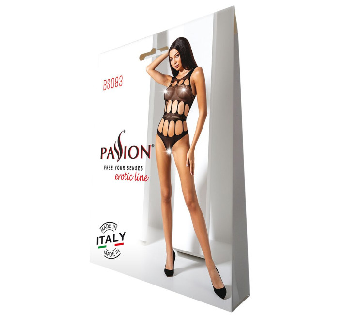 Сексуальний боді з вирізами Passion BS083 black