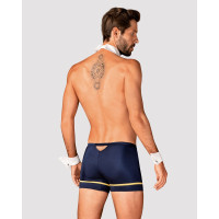 Еротичний костюм пілота Obsessive Pilotman set синій S/M