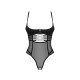 Боди Obsessive Roxelia crotchless teddy XS/S