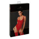 Боді Noir Handmade F352 Red powerwetlook body - M