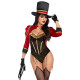 Костюм циркачки Leg Avenue Ravishing Ringmaster Bodysuit L