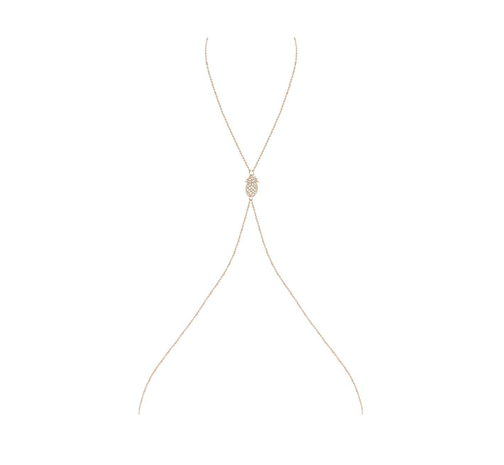 Цепочка для бюста с кулоном-совой Obsessive Bijou 901