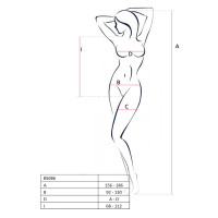 Бодістокінг з доступом Passion BS086 red