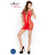 Эротическое платье-сетка Passion BS027 S/XL Красное