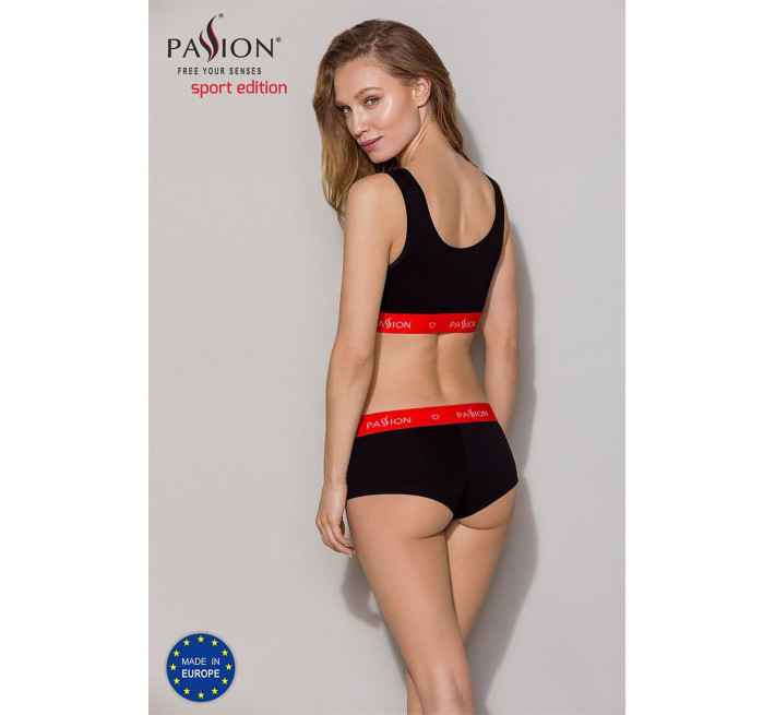 Трусики-шортики Passion PS003 PANTIES XL, black