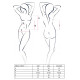 Жіночий сексуальний Корсет Passion BRIDA CORSET XXL/XXXL Червоний