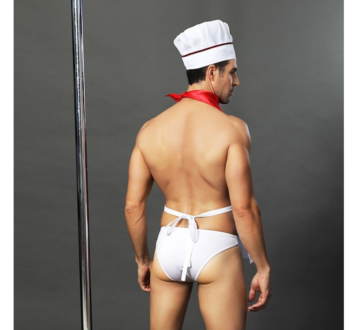 Мужской эротический постюм повара JSY Умелый Джек S/M