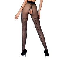 Колготки з відкритим доступом Passion TIOPEN 014 black 1/2 (20 den)