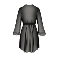 Пеньюар Passion Amberly PeignoirL black 6XL/7XL