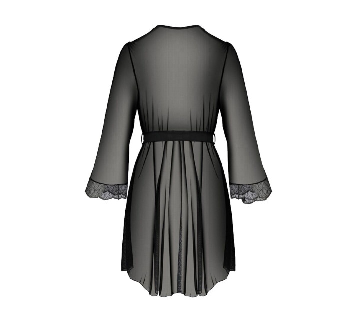 Пеньюар Passion Amberly PeignoirL black 6XL/7XL