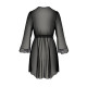 Пеньюар Passion Amberly PeignoirL black 6XL/7XL